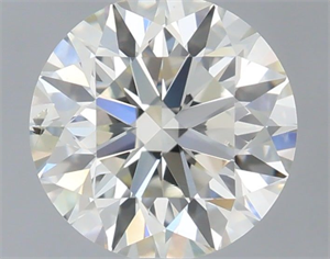 Foto Diamante Natural 0.51 quilates, Redondo , Color H, claridad SI1 y certificado IGI de