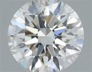 Foto Diamante Natural 0.51 quilates, Redondo , Color H, claridad SI1 y certificado IGI de