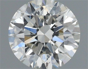 Picture of Natural Diamond 0.50 Carats, Round with Excellent Cut, H Color, SI2 Clarity and Certified by IGI