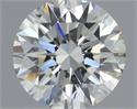 Natural Diamond 0.50 Carats, Round with Excellent Cut, H Color, SI2 Clarity and Certified by IGI