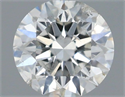 Natural Diamond 0.50 Carats, Round with Excellent Cut, H Color, SI2 Clarity and Certified by IGI