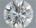 Natural Diamond 0.57 Carats, Round with Excellent Cut, I Color, VS2 Clarity and Certified by IGI
