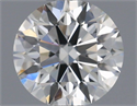 Natural Diamond 0.58 Carats, Round with Excellent Cut, I Color, VS2 Clarity and Certified by IGI