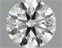 Natural Diamond 0.50 Carats, Round with Excellent Cut, I Color, SI2 Clarity and Certified by IGI