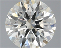 Natural Diamond 0.50 Carats, Round with Excellent Cut, I Color, SI2 Clarity and Certified by IGI