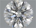 Natural Diamond 0.50 Carats, Round with Excellent Cut, I Color, SI2 Clarity and Certified by IGI