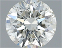 Natural Diamond 0.50 Carats, Round with Excellent Cut, I Color, SI2 Clarity and Certified by IGI
