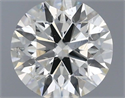 Natural Diamond 0.50 Carats, Round with Excellent Cut, I Color, SI2 Clarity and Certified by IGI
