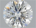 Natural Diamond 0.50 Carats, Round with Excellent Cut, I Color, SI2 Clarity and Certified by IGI