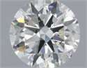 Natural Diamond 0.50 Carats, Round with Excellent Cut, I Color, SI2 Clarity and Certified by IGI