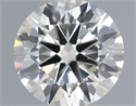 Natural Diamond 0.50 Carats, Round with Excellent Cut, I Color, SI2 Clarity and Certified by IGI
