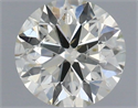 Natural Diamond 0.50 Carats, Round with Excellent Cut, I Color, SI2 Clarity and Certified by IGI