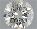 Natural Diamond 0.51 Carats, Round with Excellent Cut, I Color, SI2 Clarity and Certified by IGI