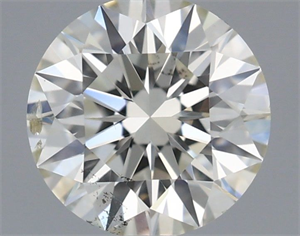 Foto Diamante Natural 0.54 quilates, Redondo , Color I, claridad SI2 y certificado IGI de