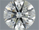Natural Diamond 0.50 Carats, Round with Excellent Cut, I Color, SI2 Clarity and Certified by IGI