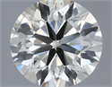 Natural Diamond 0.50 Carats, Round with Excellent Cut, I Color, SI2 Clarity and Certified by IGI