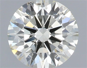 Foto Diamante Natural 0.51 quilates, Redondo , Color J, claridad SI2 y certificado IGI de