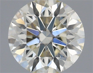 Picture of Natural Diamond 0.56 Carats, Round with Excellent Cut, J Color, VS2 Clarity and Certified by IGI