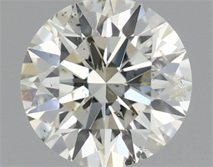 Foto Diamante Natural 0.50 quilates, Redondo , Color J, claridad SI2 y certificado IGI de