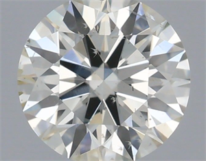 Foto Diamante Natural 0.50 quilates, Redondo , Color J, claridad SI2 y certificado IGI de