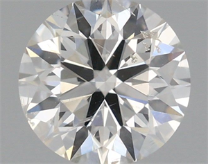 Picture of Natural Diamond 0.50 Carats, Round with Excellent Cut, J Color, SI2 Clarity and Certified by IGI