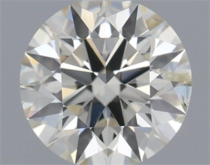 Picture of Natural Diamond 0.55 Carats, Round with Excellent Cut, J Color, SI2 Clarity and Certified by IGI