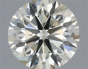 Foto Diamante Natural 0.51 quilates, Redondo , Color J, claridad SI2 y certificado IGI de