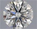 Diamante Natural 0.52 quilates, Redondo , Color J, claridad SI2 y certificado IGI