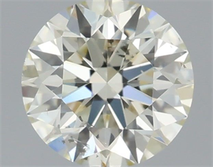 Foto Diamante Natural 0.51 quilates, Redondo , Color J, claridad SI2 y certificado IGI de