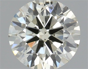 Foto Diamante Natural 0.51 quilates, Redondo , Color K, claridad SI2 y certificado IGI de