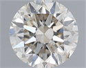 Natural Diamond 0.50 Carats, Round with Excellent Cut, K Color, SI2 Clarity and Certified by IGI