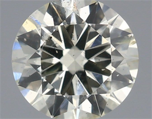 Foto Diamante Natural 0.50 quilates, Redondo , Color L, claridad SI1 y certificado IGI de