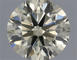 Picture of Natural Diamond 0.50 Carats, Round with Excellent Cut, M Color, SI1 Clarity and Certified by IGI