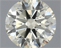 Natural Diamond 0.50 Carats, Round with Excellent Cut, M Color, SI2 Clarity and Certified by IGI