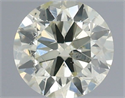 Diamante Natural 0.50 quilates, Redondo , Color L, claridad SI2 y certificado IGI