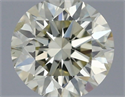 Natural Diamond 0.50 Carats, Round with Excellent Cut, M Color, SI2 Clarity and Certified by IGI