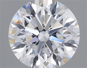 Picture of Natural Diamond 0.70 Carats, Round with Very Good Cut, D Color, SI2 Clarity and Certified by IGI