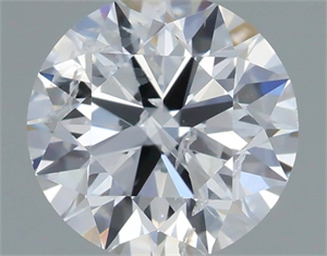 Picture of Natural Diamond 0.70 Carats, Round with Excellent Cut, E Color, I1 Clarity and Certified by IGI
