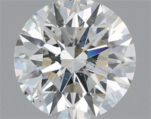 Picture of Natural Diamond 0.74 Carats, Round with Excellent Cut, F Color, SI1 Clarity and Certified by IGI