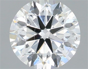 Picture of Natural Diamond 0.70 Carats, Round with Excellent Cut, F Color, SI1 Clarity and Certified by IGI