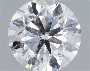 Picture of Natural Diamond 0.70 Carats, Round with Very Good Cut, E Color, SI2 Clarity and Certified by IGI