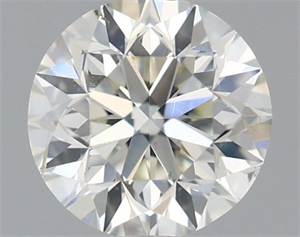 Picture of Natural Diamond 0.70 Carats, Round with Very Good Cut, F Color, SI1 Clarity and Certified by IGI