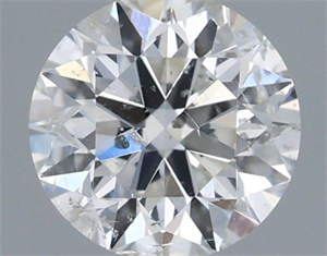 Picture of Natural Diamond 0.70 Carats, Round with Excellent Cut, F Color, SI2 Clarity and Certified by IGI