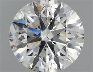 Foto Diamante Natural 0.70 quilates, Redondo , Color G, claridad SI2 y certificado IGI de