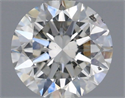 Natural Diamond 0.74 Carats, Round with Excellent Cut, G Color, SI1 Clarity and Certified by IGI