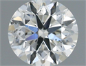 Natural Diamond 0.70 Carats, Round with Very Good Cut, G Color, SI2 Clarity and Certified by IGI