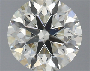 Foto Diamante Natural 0.80 quilates, Redondo , Color J, claridad SI2 y certificado IGI de