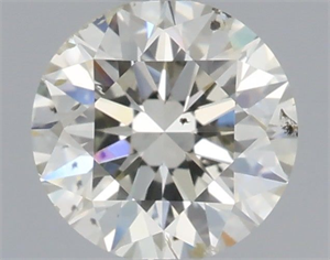 Picture of Natural Diamond 0.80 Carats, Round with Excellent Cut, J Color, SI2 Clarity and Certified by IGI