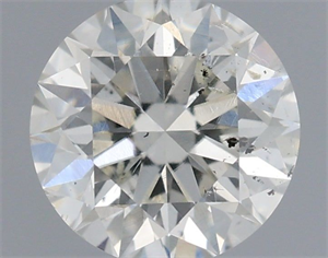 Foto Diamante Natural 0.71 quilates, Redondo , Color H, claridad SI2 y certificado IGI de