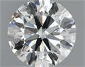 Diamante Natural 0.70 quilates, Redondo , Color H, claridad SI2 y certificado IGI